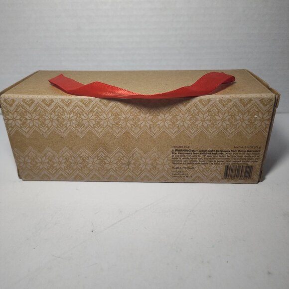 Candle Essentials Set of 3 Candle Gift Set Frosted Pine Scent 2.5 oz. each - Picture 3 of 3